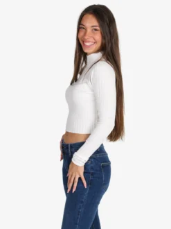 Solada Maglia donna lupetto - bianco