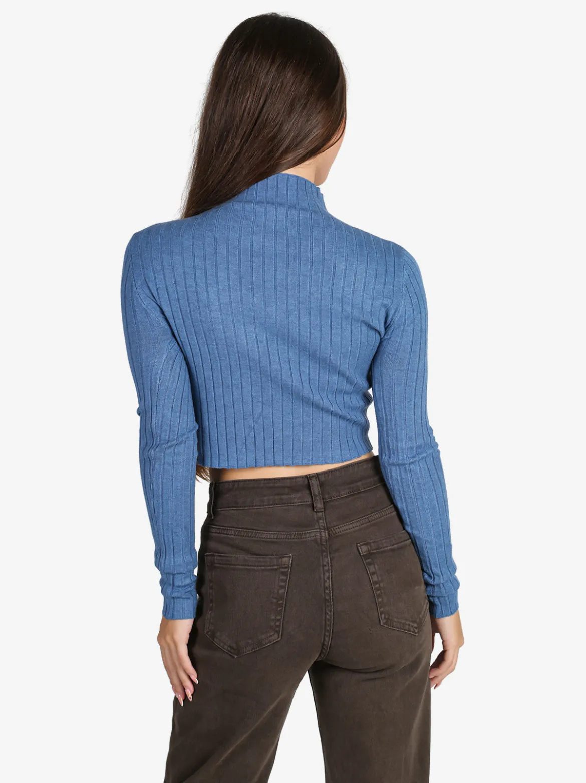 Solada Maglia donna lupetto - jeans