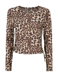 Solada Maglia donna maculata a maniche lunghe