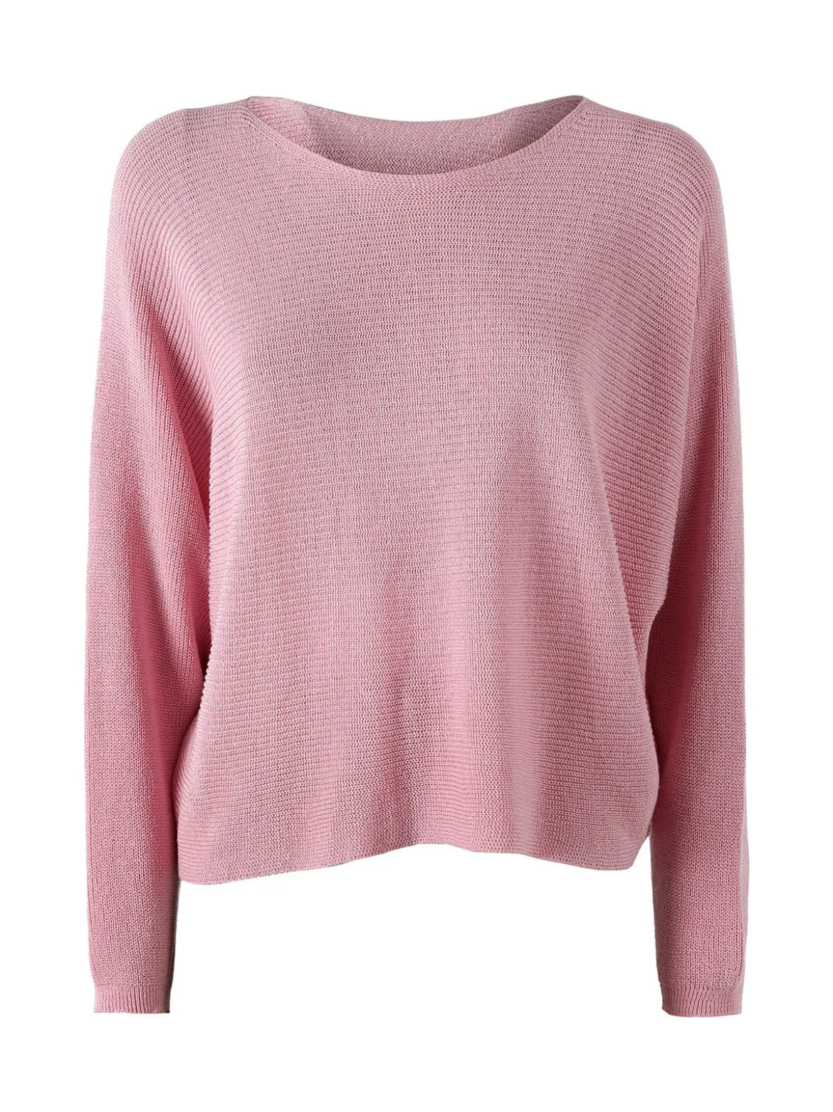 Solada Maglia donna oversize con maniche a pipistrello - rosa