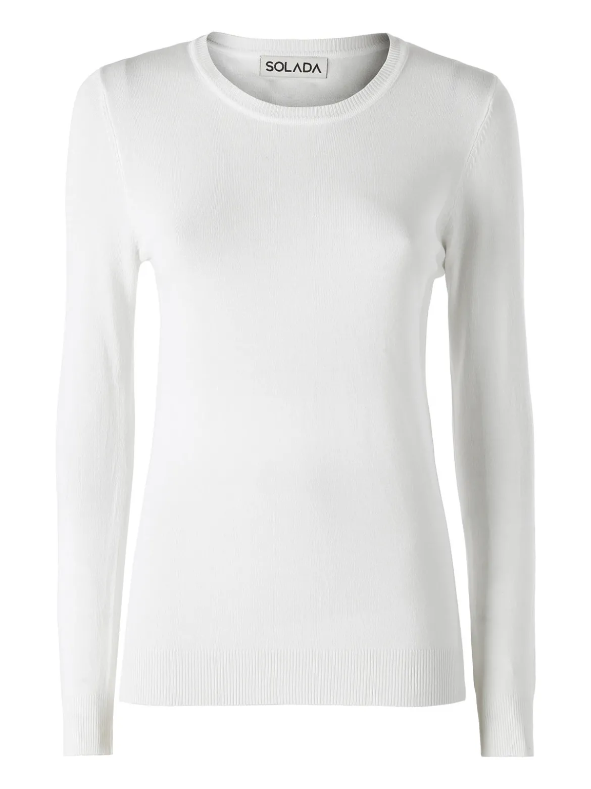 Solada Maglia girocollo da donna - bianco