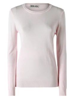 Solada Maglia girocollo da donna - rosa
