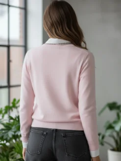 Solada Maglia girocollo da donna - rosa