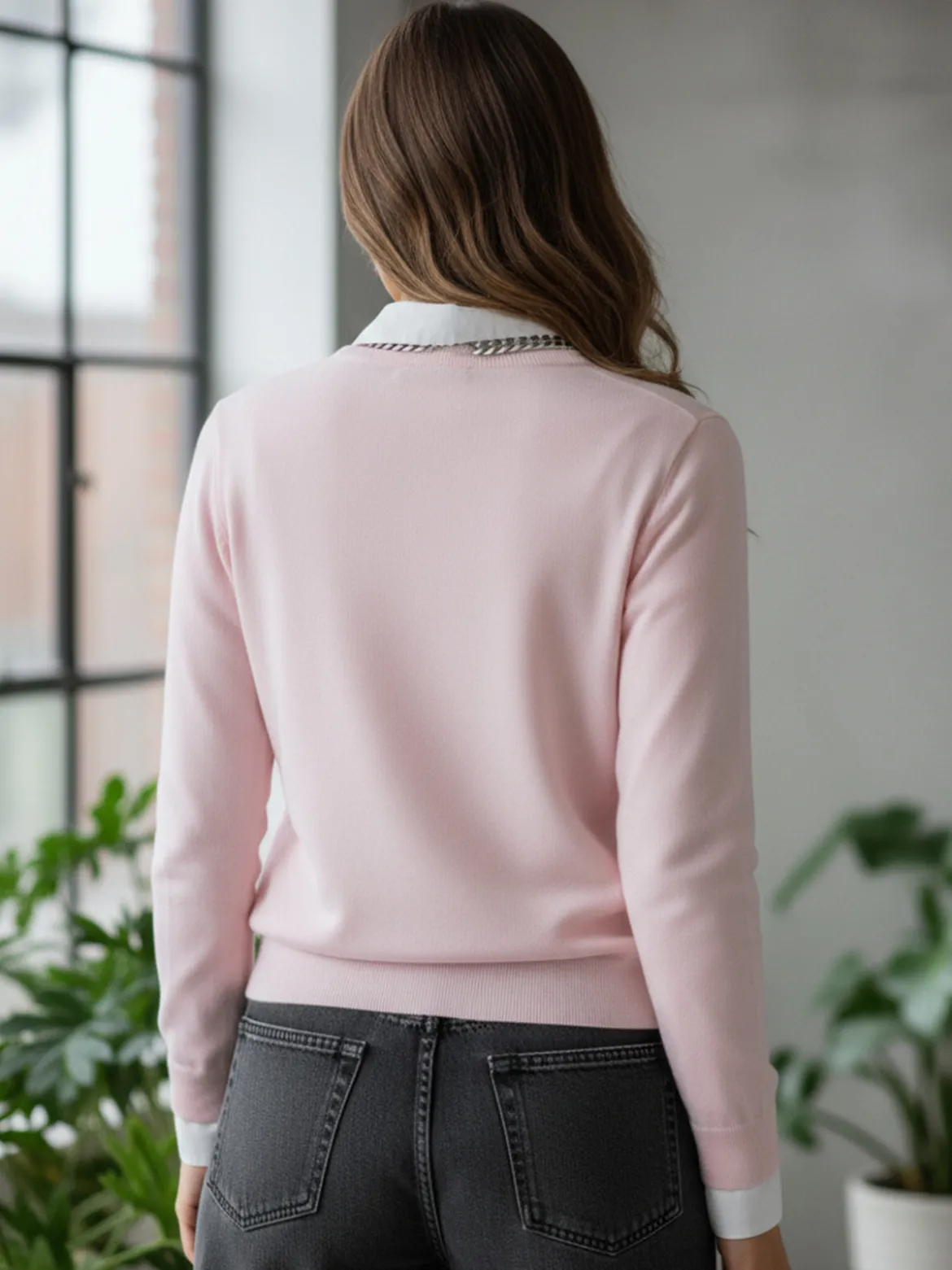 Solada Maglia girocollo da donna - rosa