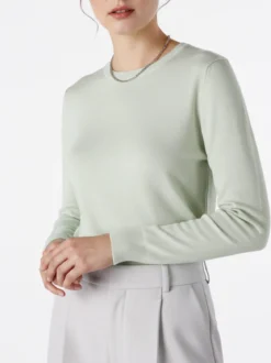 Solada Maglia girocollo da donna - verde chiaro