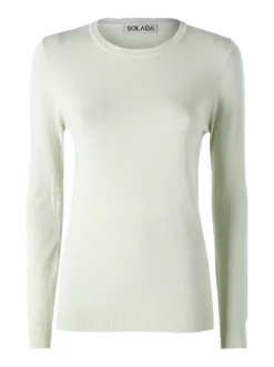 Solada Maglia girocollo da donna - verde chiaro