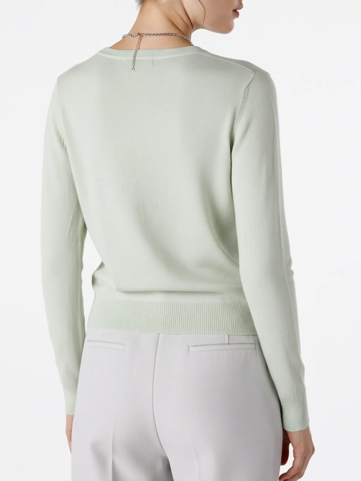 Solada Maglia girocollo da donna - verde chiaro