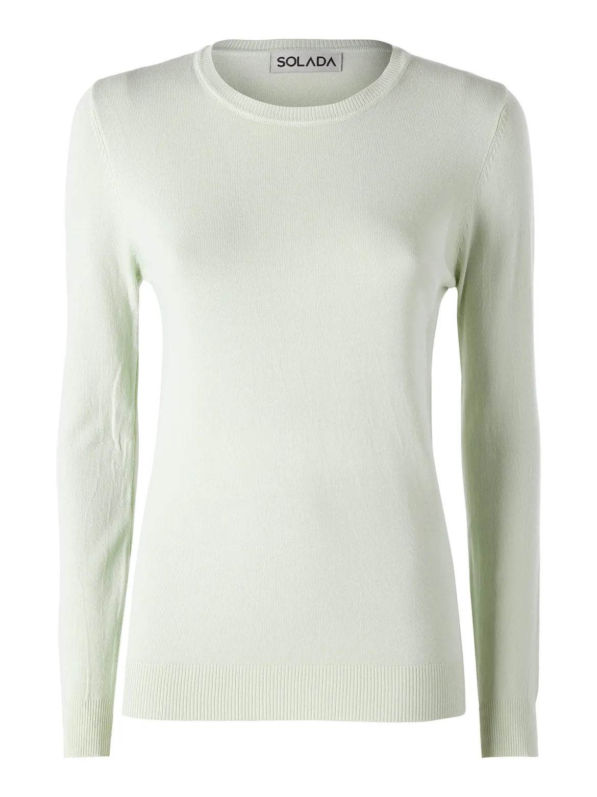 Solada Maglia girocollo da donna - verde chiaro