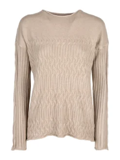 Solada Maglione donna a trecce