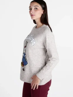 Solada Maglione donna con disegno sul davanti