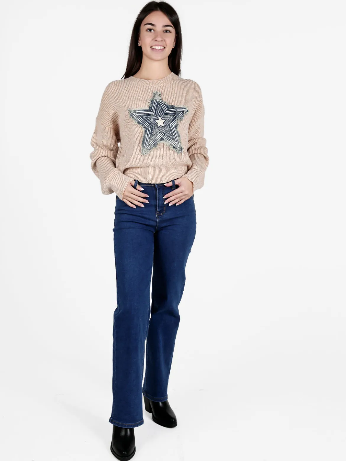 Solada Maglione donna con stella