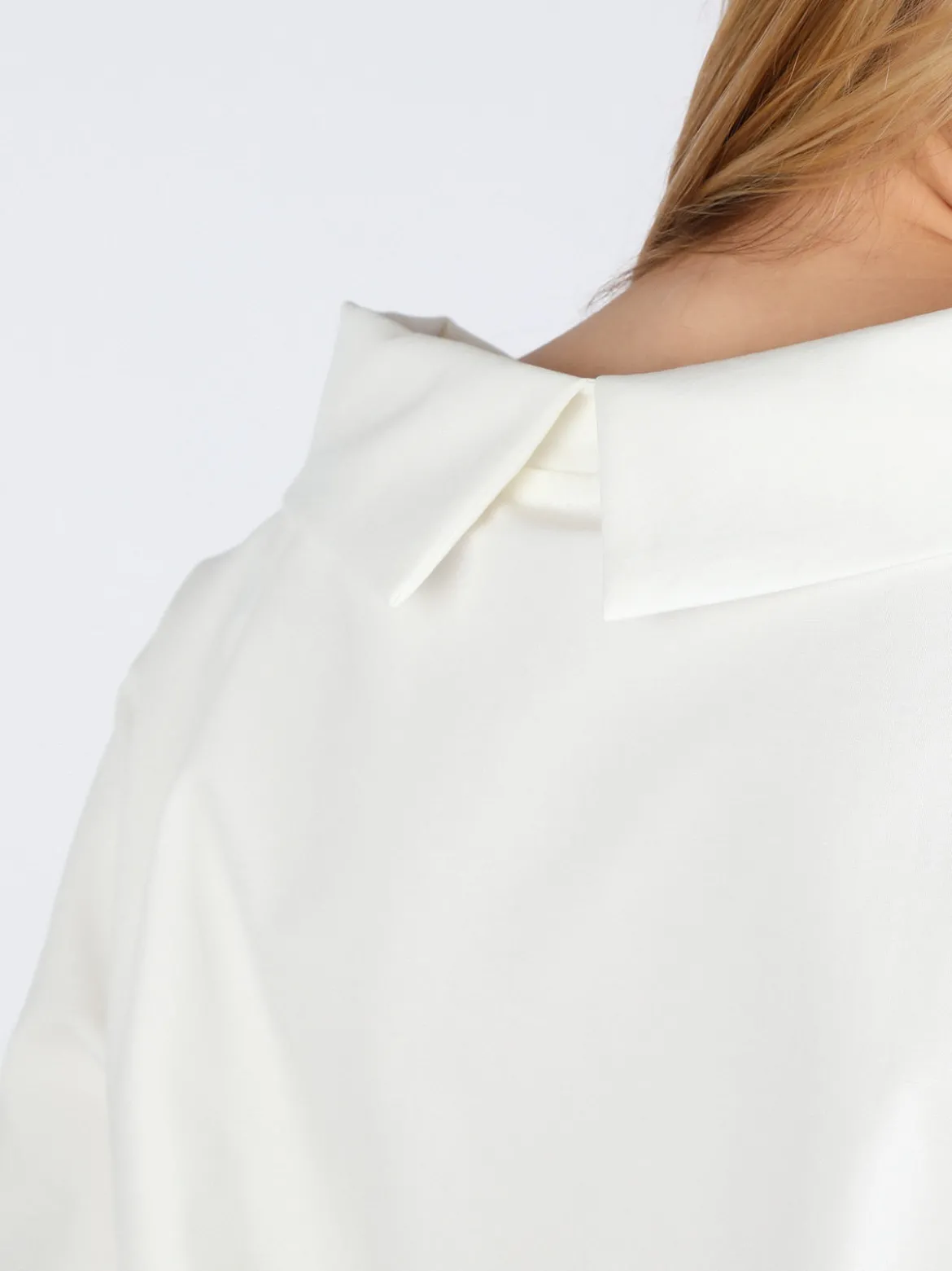 Solada Maxi blusa da donna in misto cotone