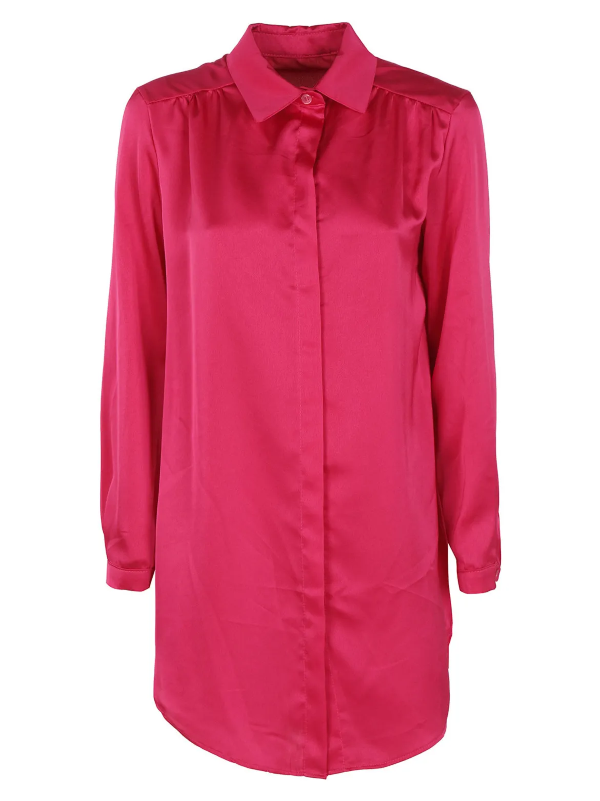 Solada Maxi camicia donna effetto raso