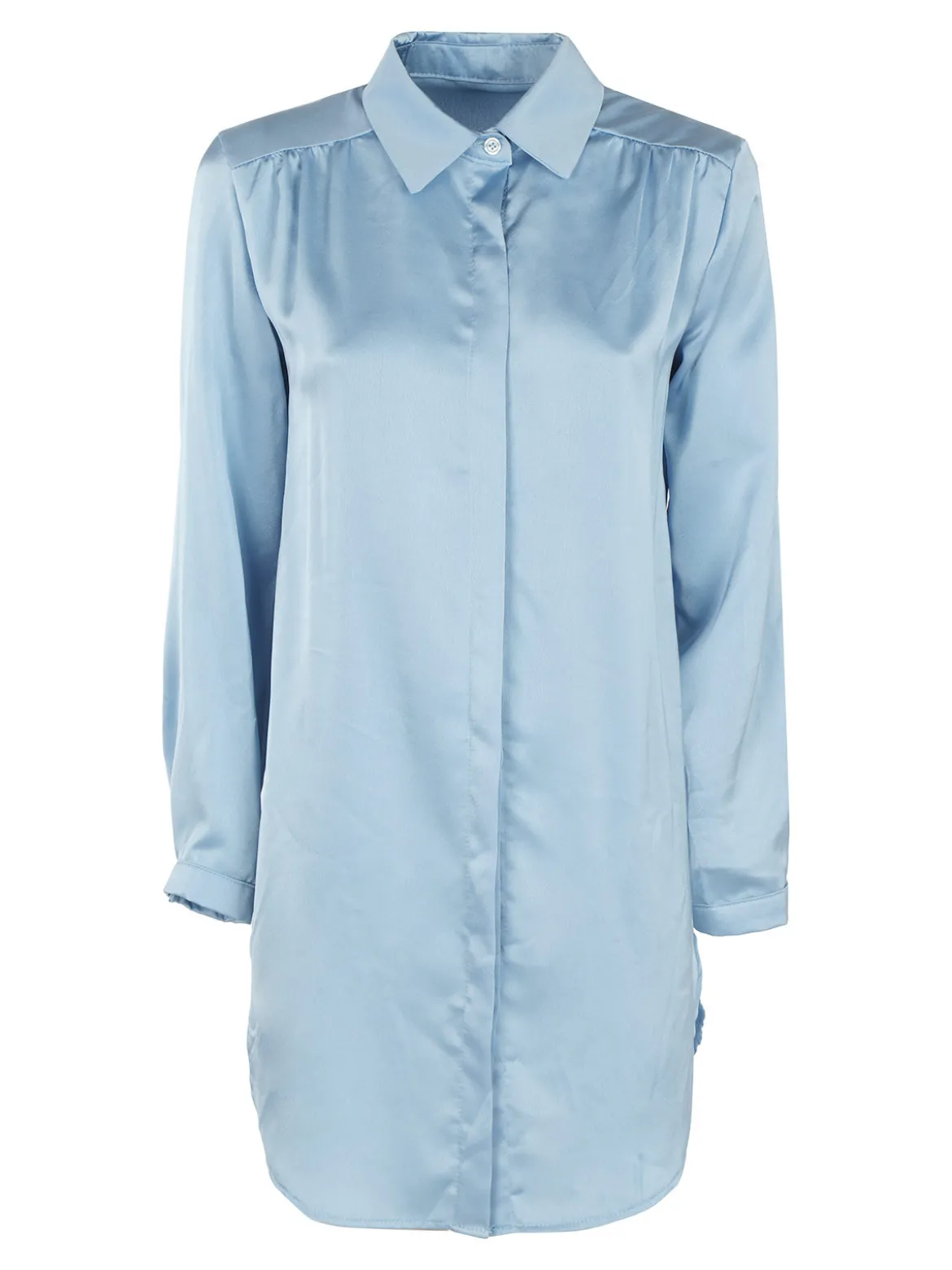 Solada Maxi camicia donna effetto raso