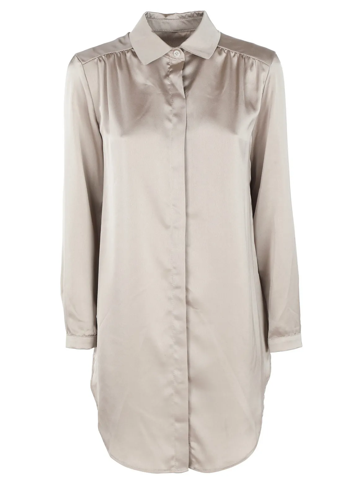 Solada Maxi camicia donna effetto raso