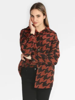 Solada Maxi camicia donna oversize in cotone vellutato