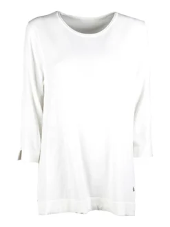 Solada Maxi maglia girocollo da donna con maniche a 3/4