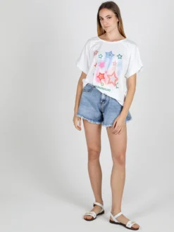 Solada Maxi t-shirt donna con stampa disegno
