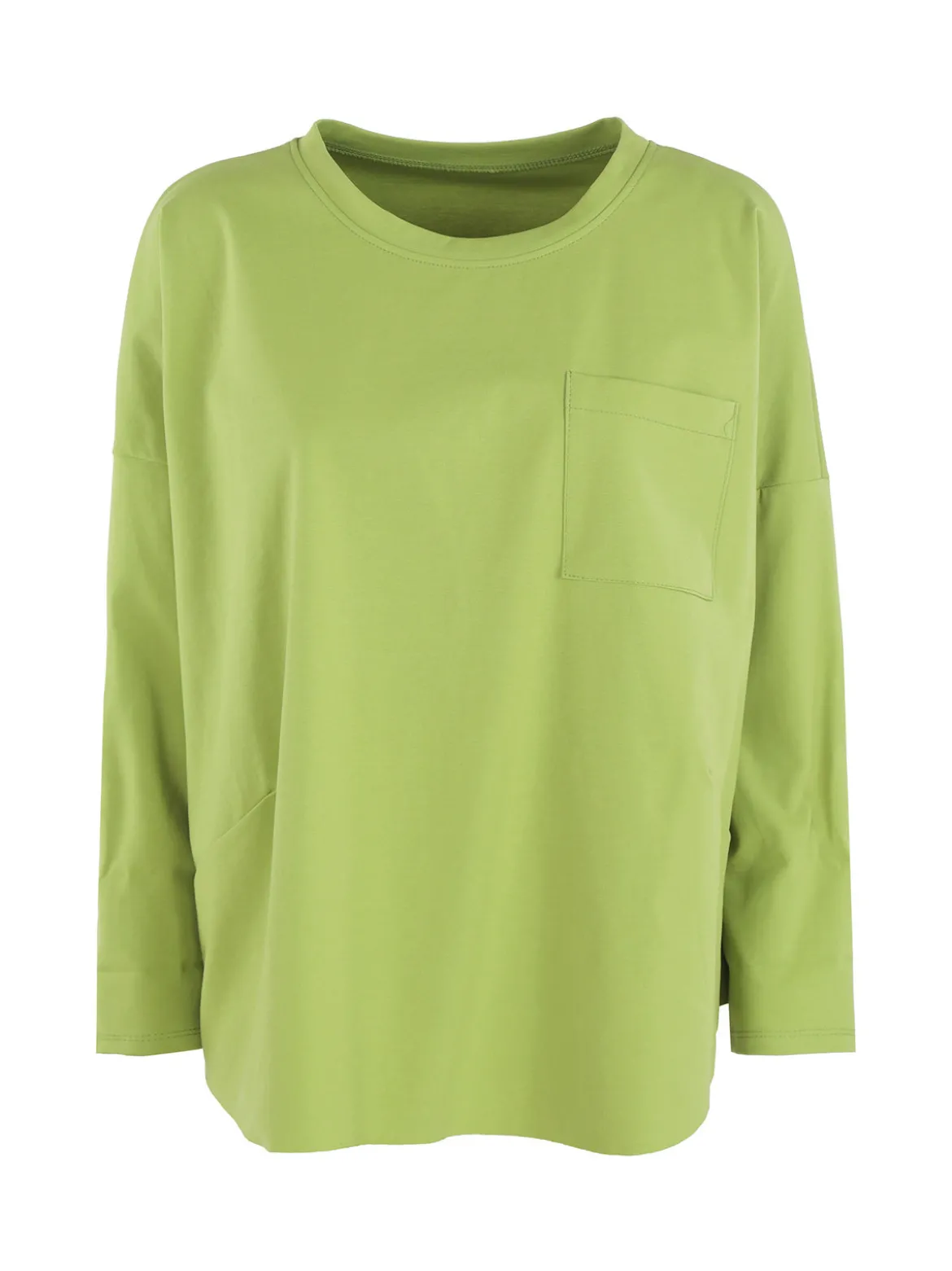 Solada Maxi t-shirt donna oversize con taschino