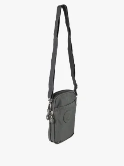 Solada Mini borsello da donna a tracolla in nylon - grigio