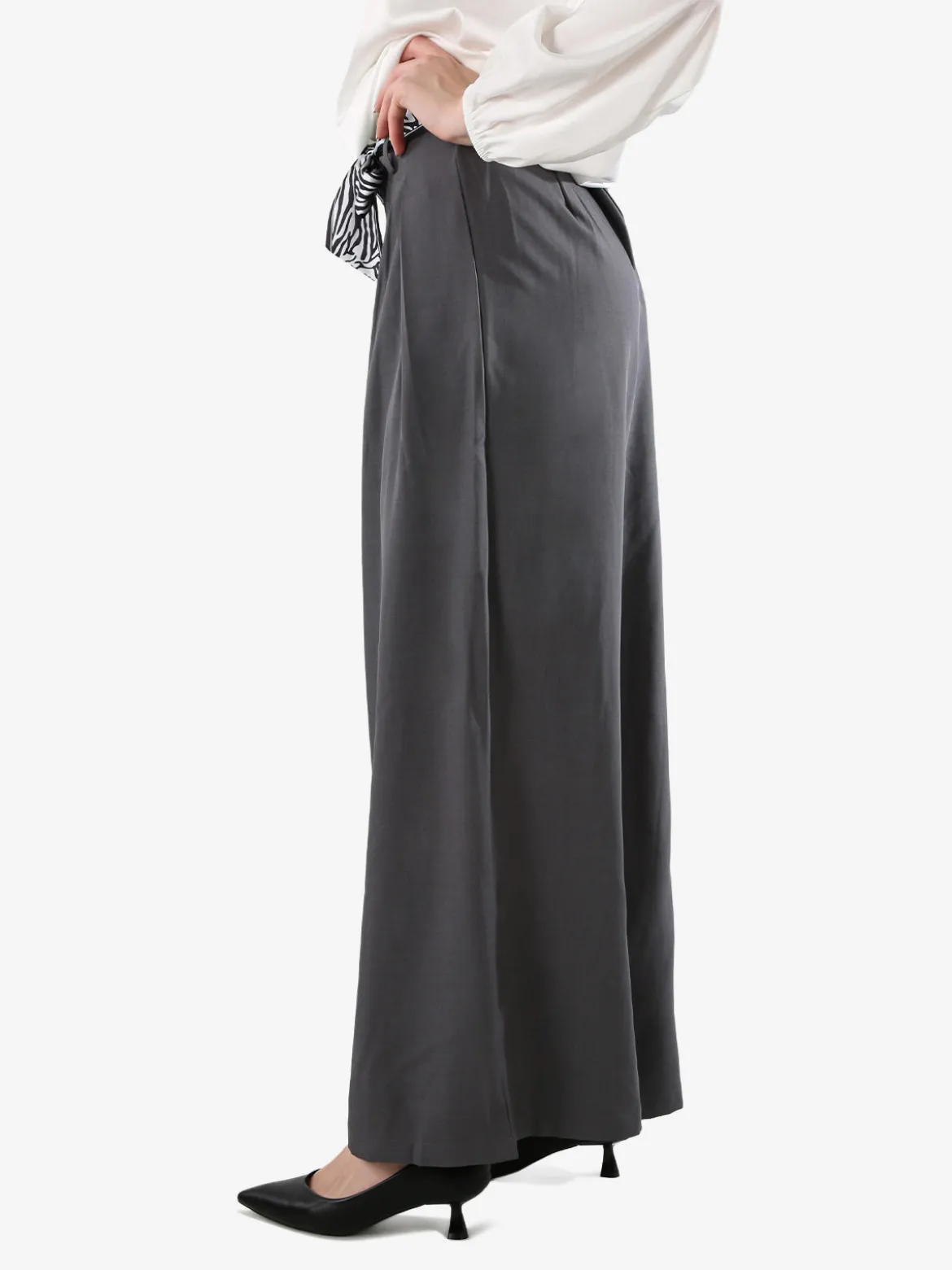 Solada Pantaloni a palazzo da donna - grigio