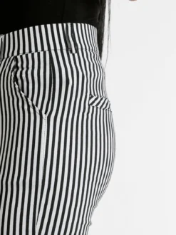 Solada Pantaloni a zampa rigati