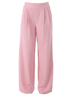 Solada Pantaloni casual da donna a gamba larga - rosa