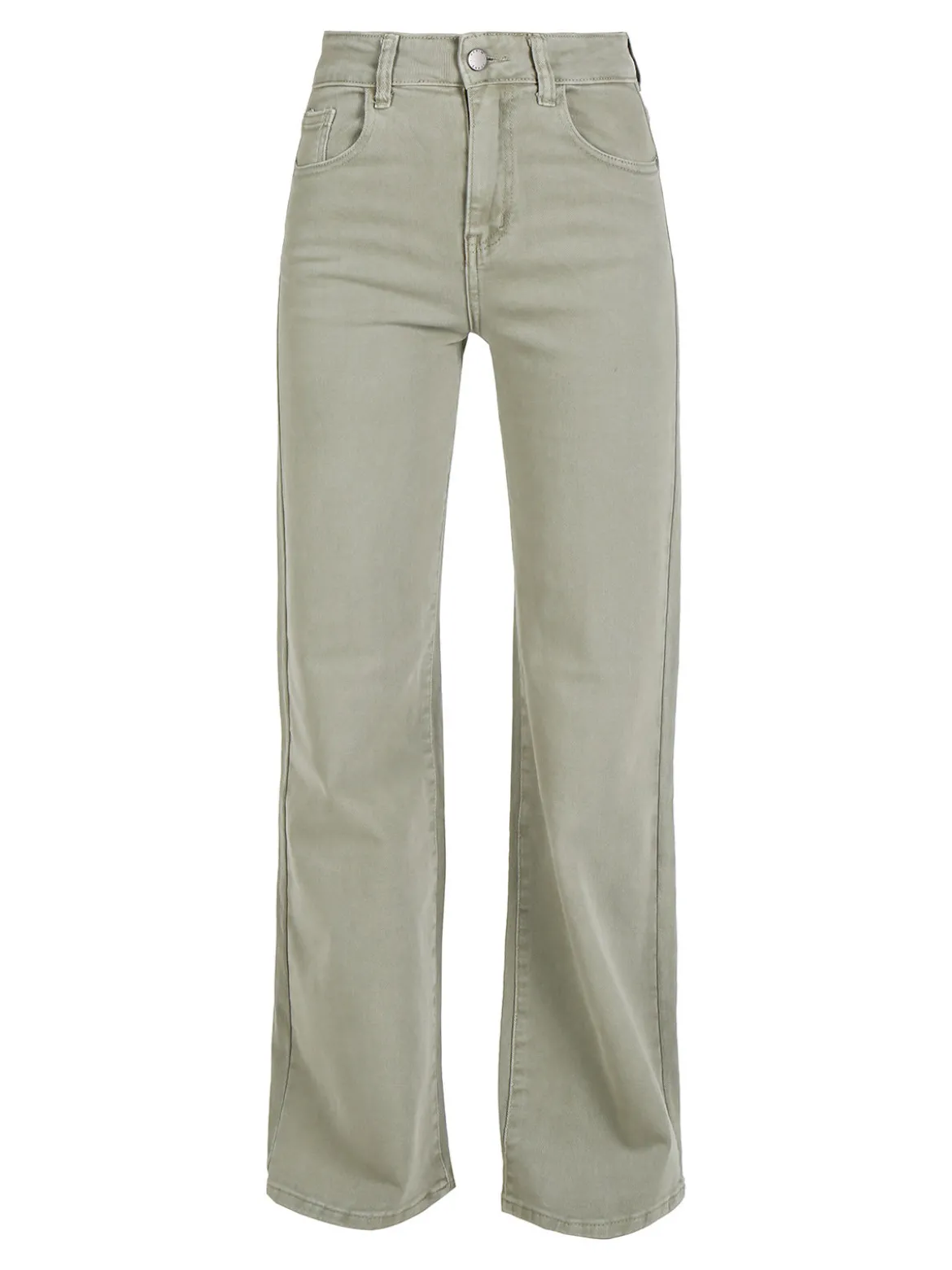 Solada Pantaloni casual da donna in jeans a gamba larga