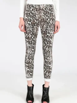Solada Pantaloni con stampa animalier