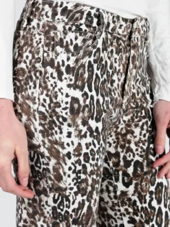 Solada Pantaloni con stampa animalier