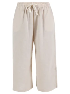Solada Pantaloni cropped donna in misto cotone