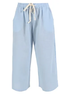 Solada Pantaloni cropped donna in misto cotone