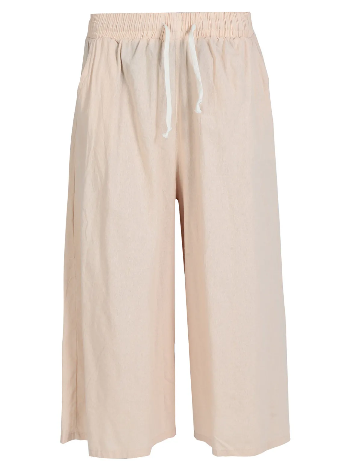 Solada Pantaloni culotte da donna in cotone con coulisse