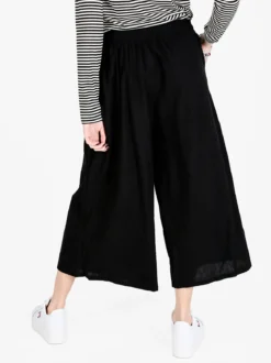 Solada Pantaloni culotte da donna in cotone con coulisse