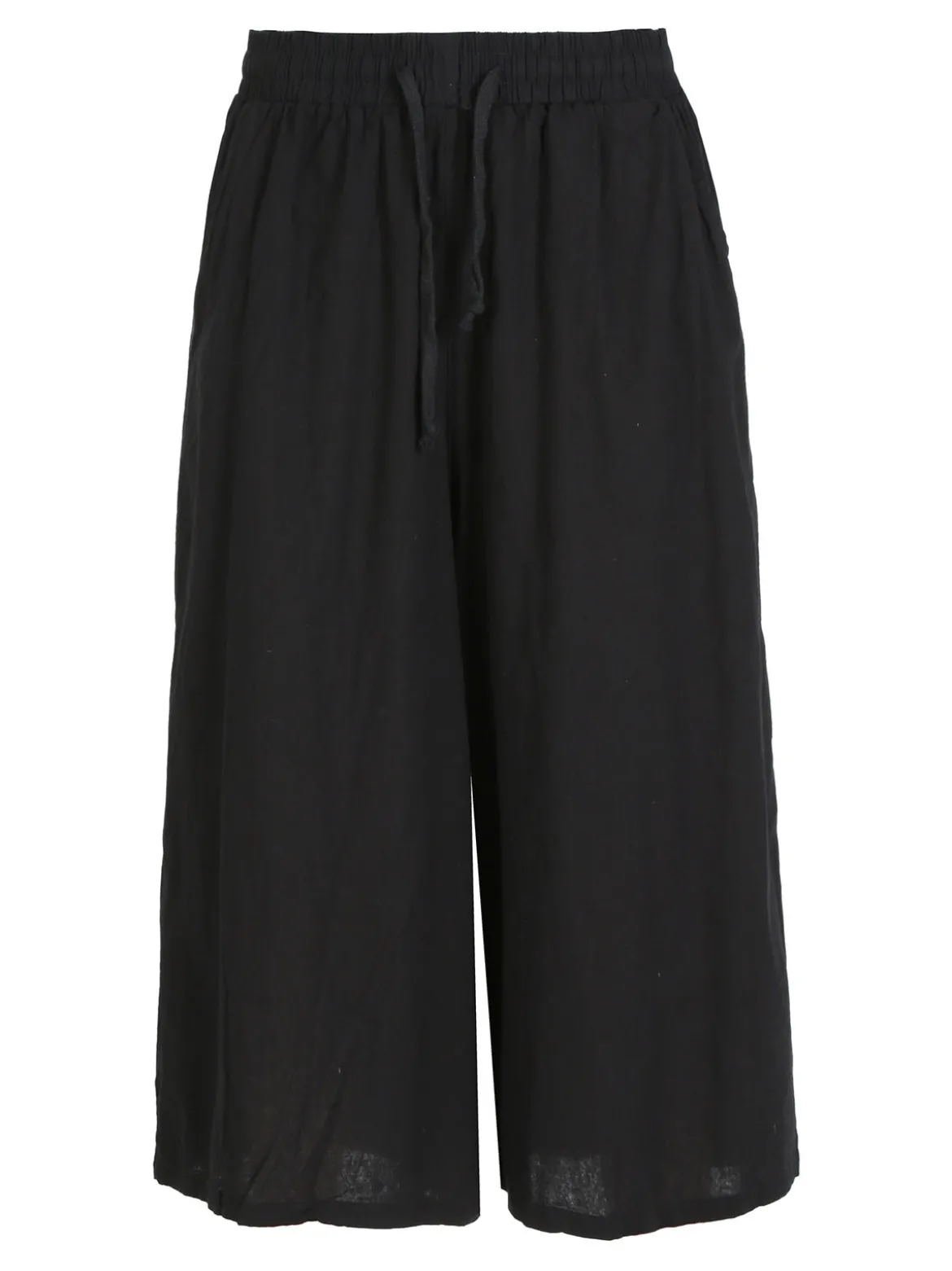 Solada Pantaloni culotte da donna in cotone con coulisse