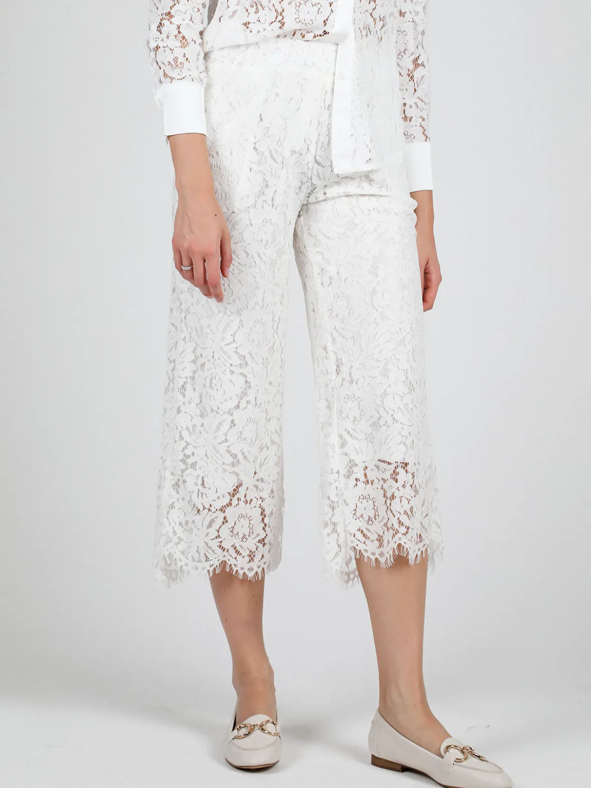 Solada Pantaloni culotte donna in pizzo