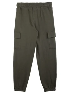 Solada Pantaloni da bambina felpati con tasconi