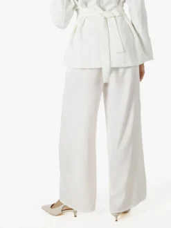 Solada Pantaloni da donna a gamba larga e dritta - bianco