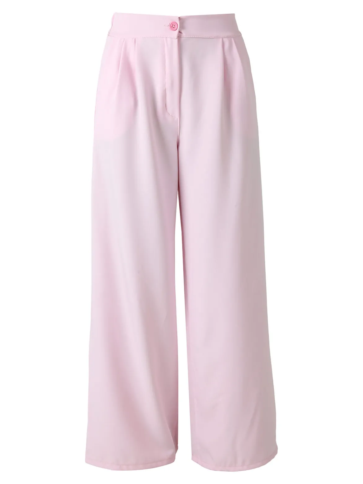 Solada Pantaloni da donna a gamba larga e vita alta - rosa