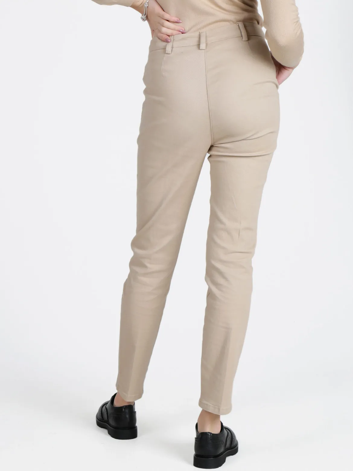 Solada Pantaloni da donna a vita bassa in cotone