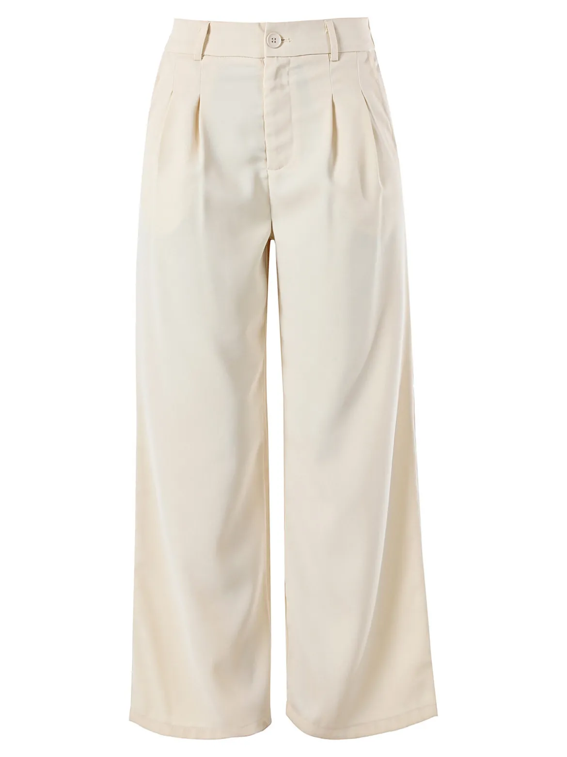 Solada Pantaloni donna a palazzo - beige