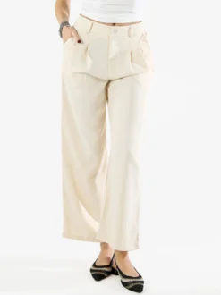 Solada Pantaloni donna a palazzo - beige