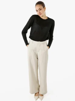 Solada Pantaloni donna a palazzo - beige