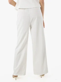 Solada Pantaloni donna a palazzo - bianco