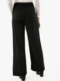 Solada Pantaloni donna a palazzo - nero