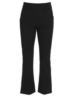 Solada Pantaloni donna a zampa - nero