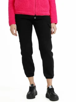 Solada Pantaloni donna cargo felpati
