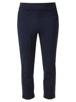 Solada Pantaloni donna casual con risvolto - blu scuro