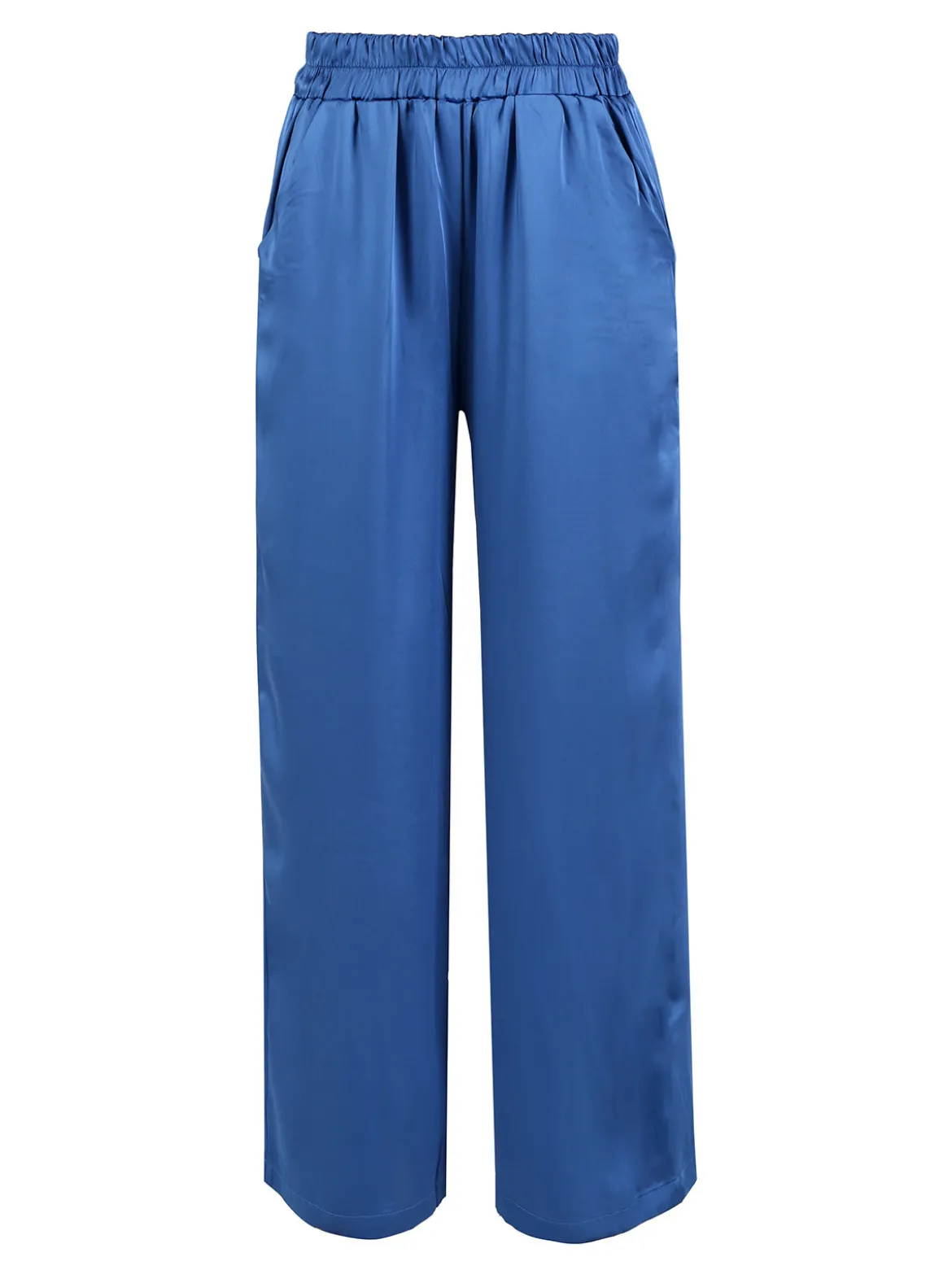 Solada Pantaloni donna effetto raso