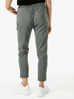 Solada Pantaloni donna elasticizzati con coulisse - verde